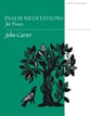 Psalm Meditations for Piano piano sheet music cover